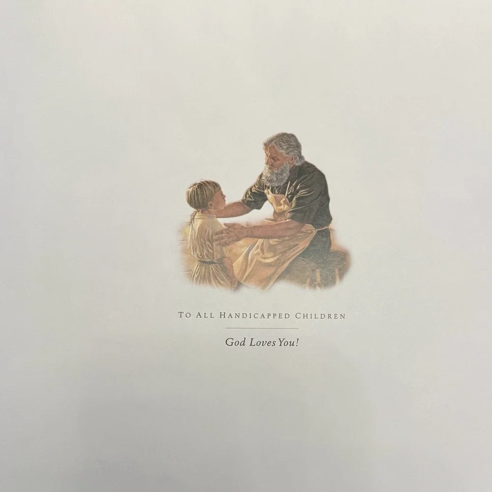 Max Lucado Because I Love You‎ Kids Book First Printing Hardcover 1999